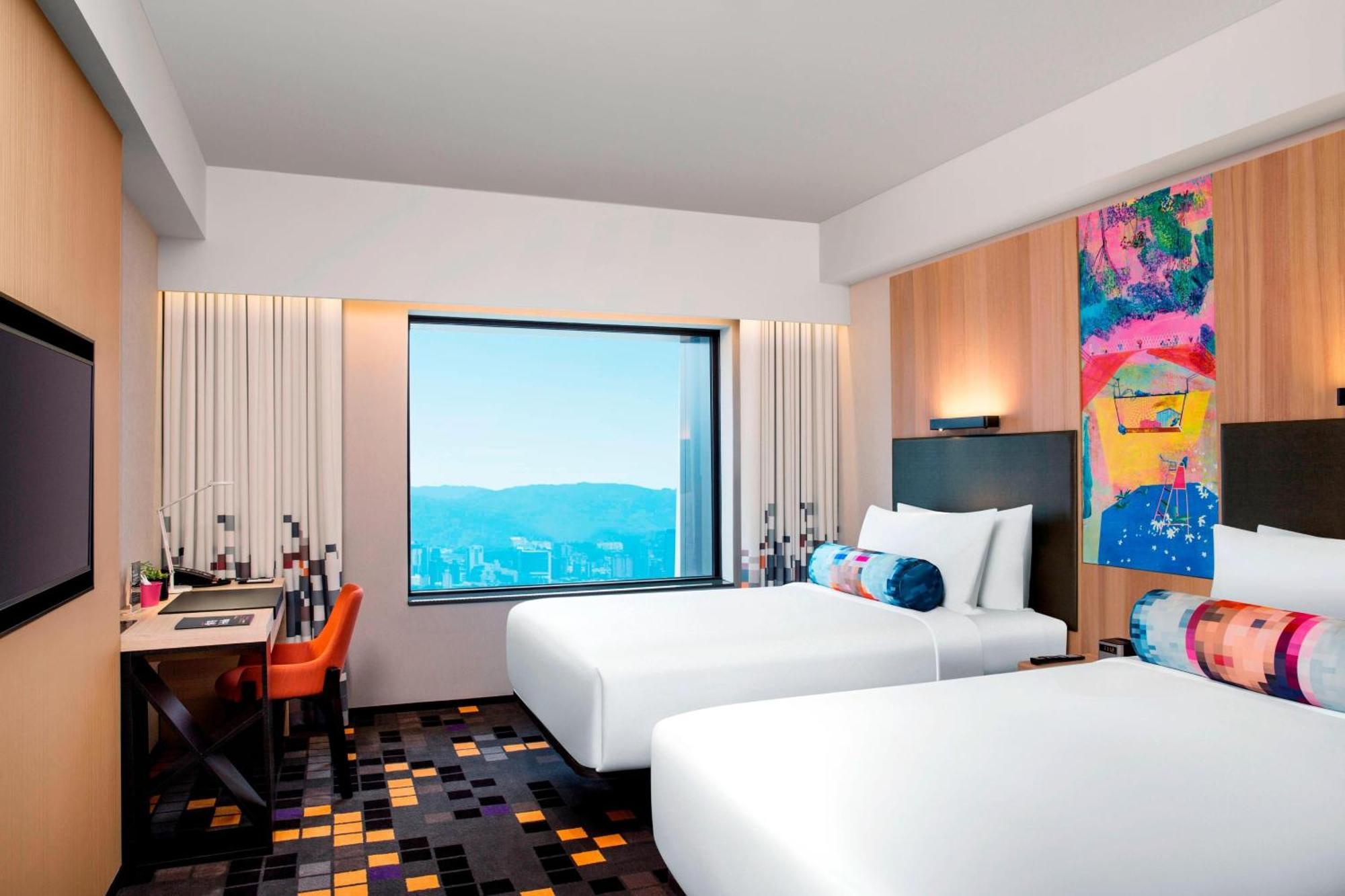 Aloft Taipei Beitou Hotell Eksteriør bilde